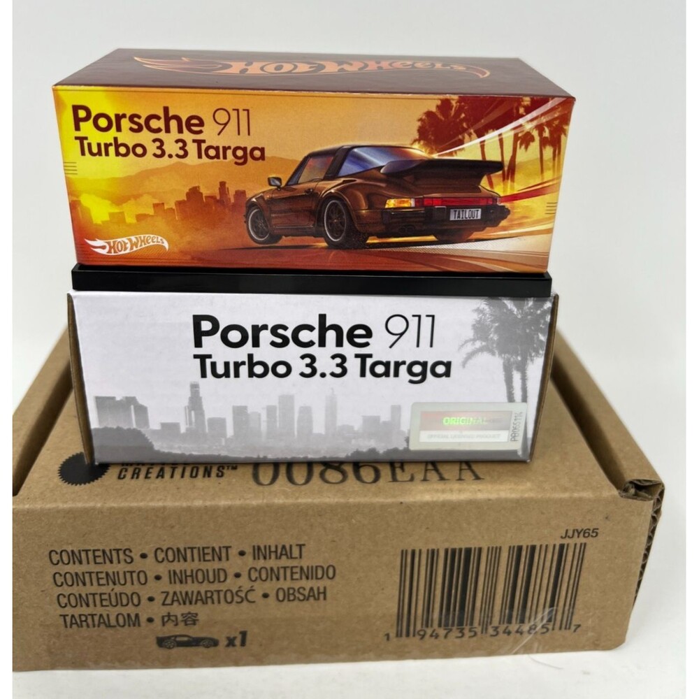 Hot Wheels RLC Exclusive 1988 Porsche 911 Turbo 3.3 Targa BRONZE IN HAND - Picture 3 of 10
